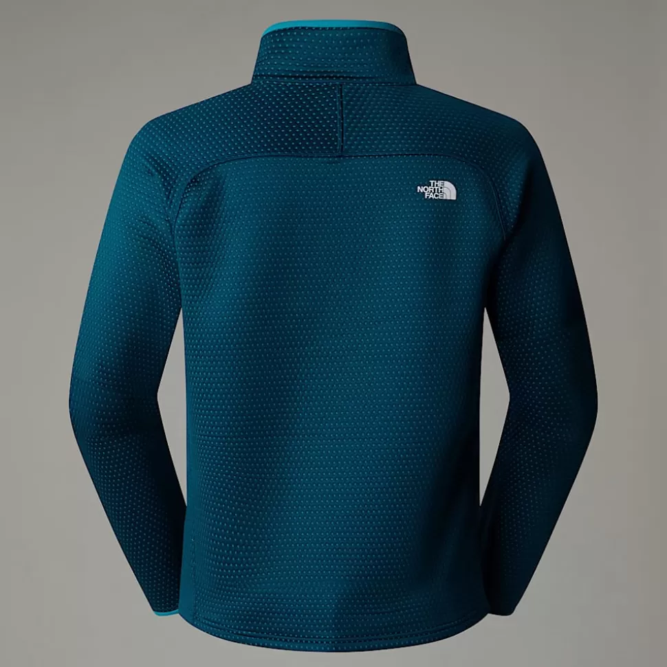 The North Face Forro Polar Con Cremallera De 1/4 Vertical Thermal Para Hombre Midnight Petrol Clearance