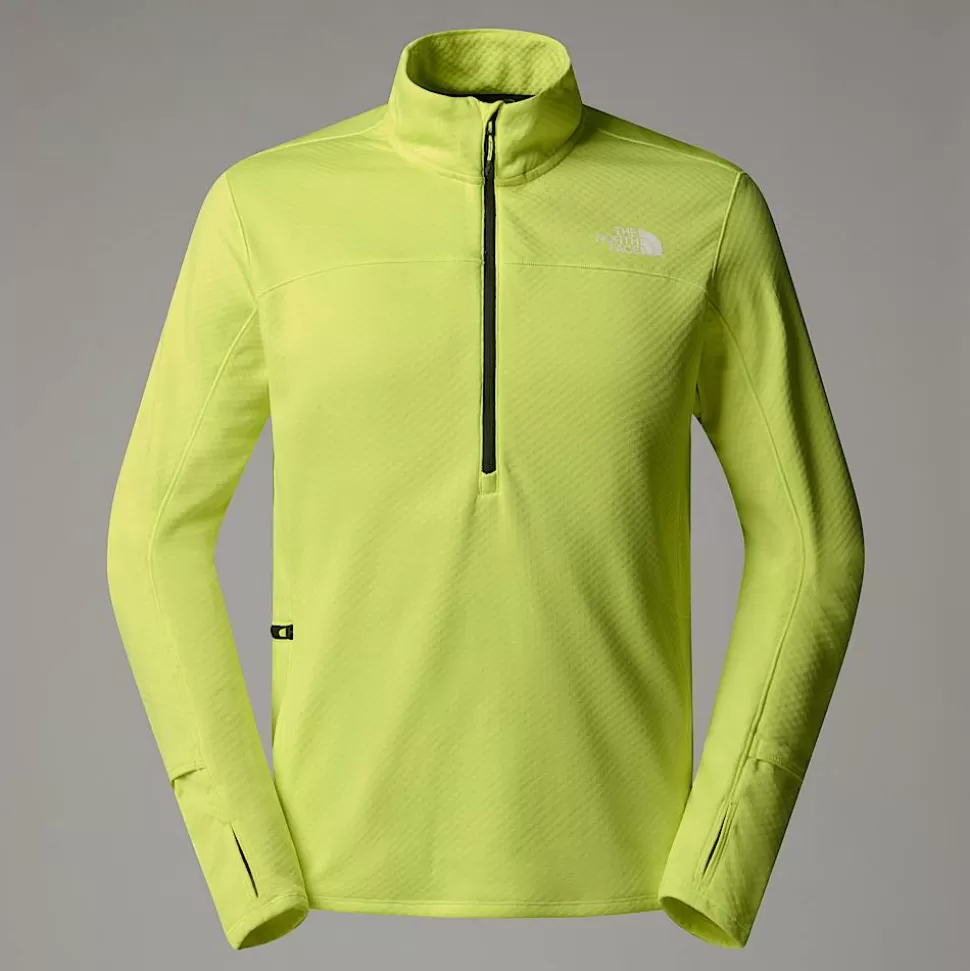 The North Face Forro Polar Con Cremallera De 1/4 Winter Warm Para Hombre Firefly Yellow Cheap