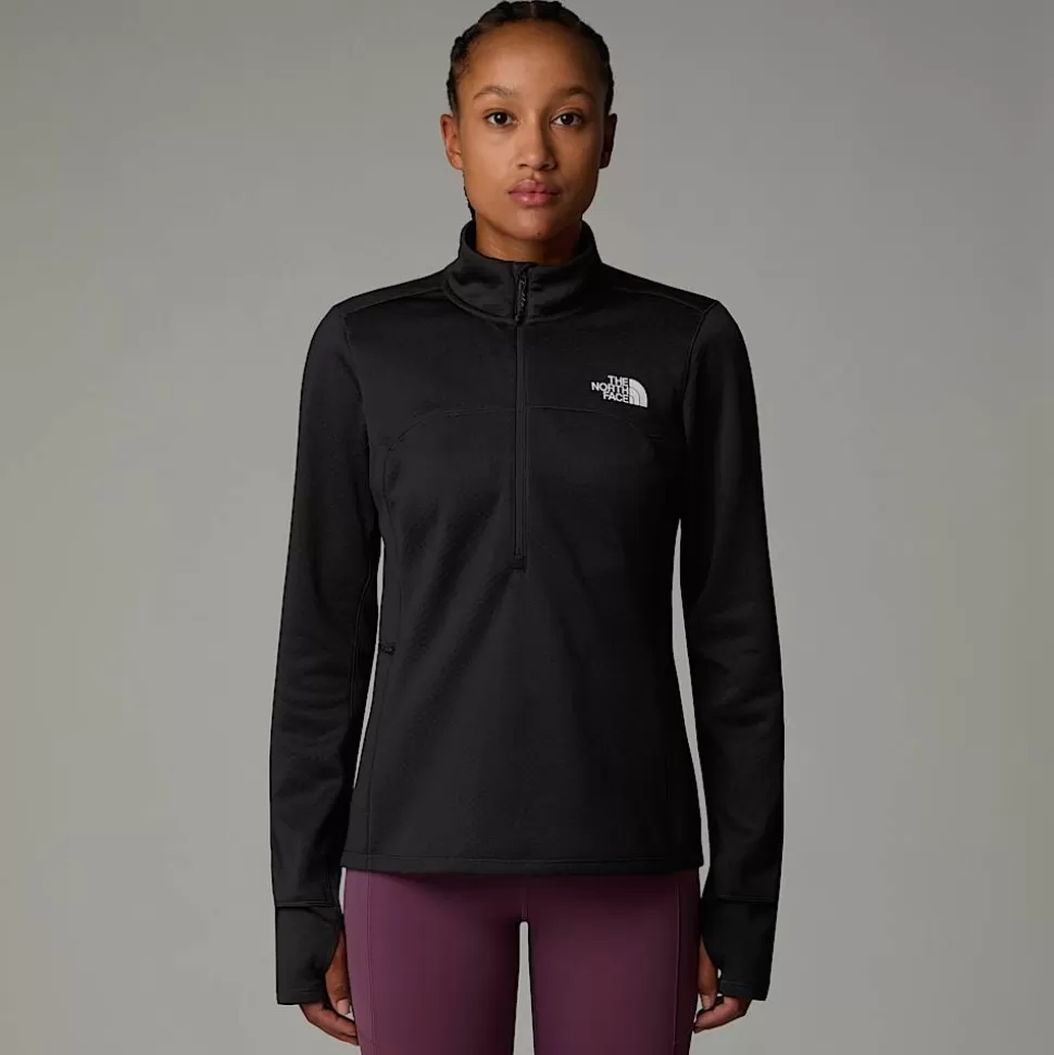 The North Face Forro Polar Con Cremallera De 1/4 Winter Warm Para Mujer TNF Black Hot