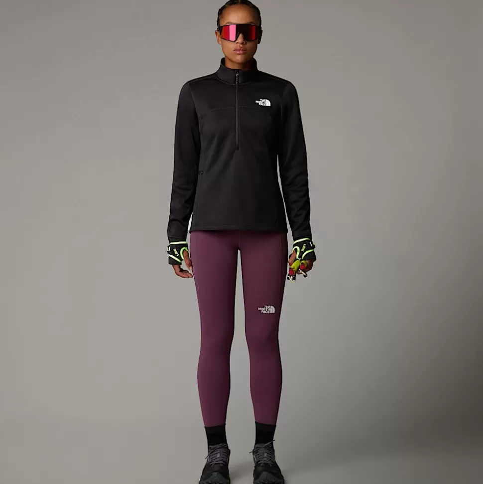 The North Face Forro Polar Con Cremallera De 1/4 Winter Warm Para Mujer TNF Black Hot