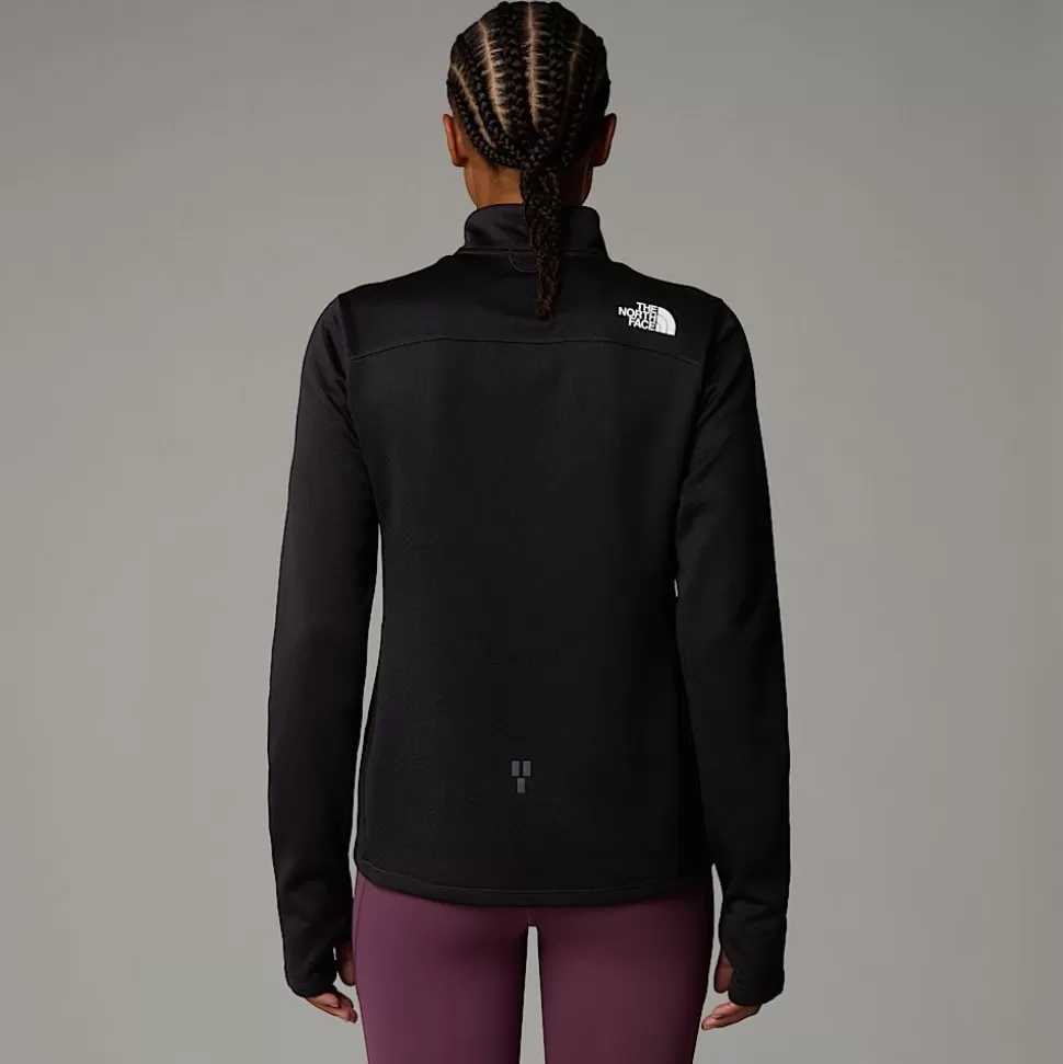 The North Face Forro Polar Con Cremallera De 1/4 Winter Warm Para Mujer TNF Black Hot