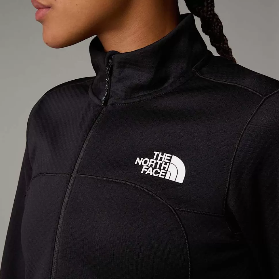 The North Face Forro Polar Con Cremallera De 1/4 Winter Warm Para Mujer TNF Black Hot