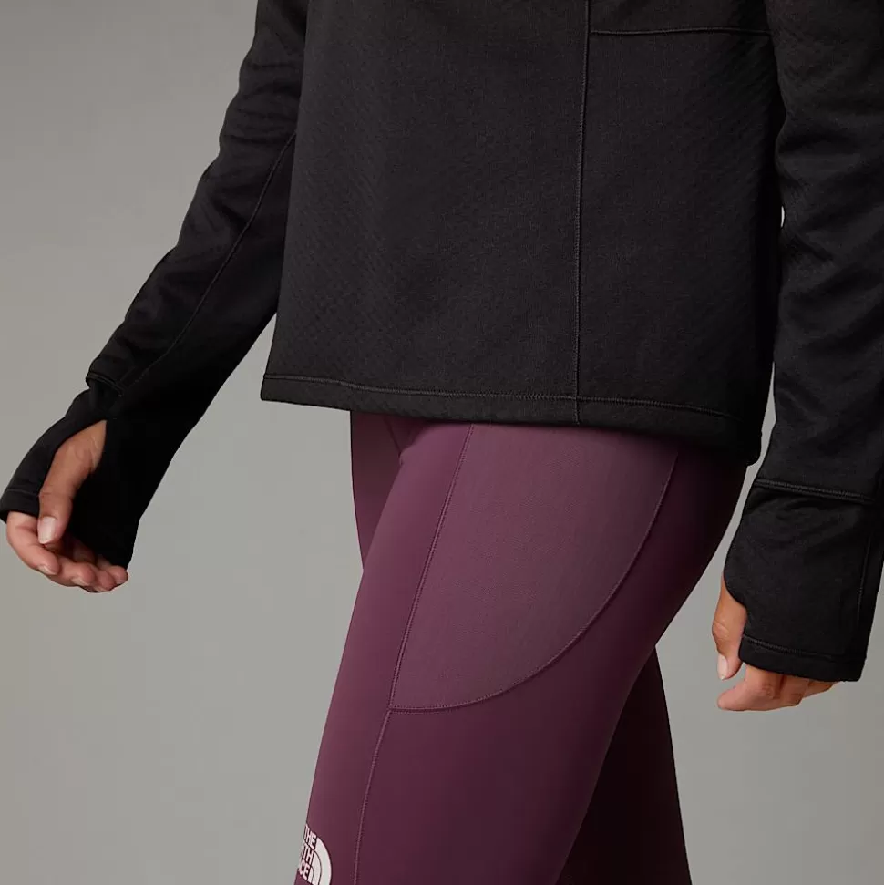 The North Face Forro Polar Con Cremallera De 1/4 Winter Warm Para Mujer TNF Black Hot