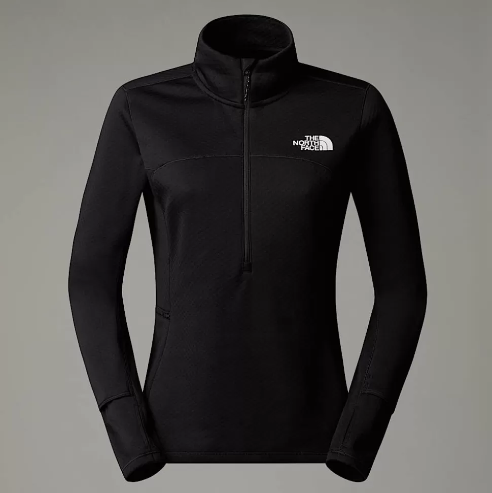 The North Face Forro Polar Con Cremallera De 1/4 Winter Warm Para Mujer TNF Black Hot