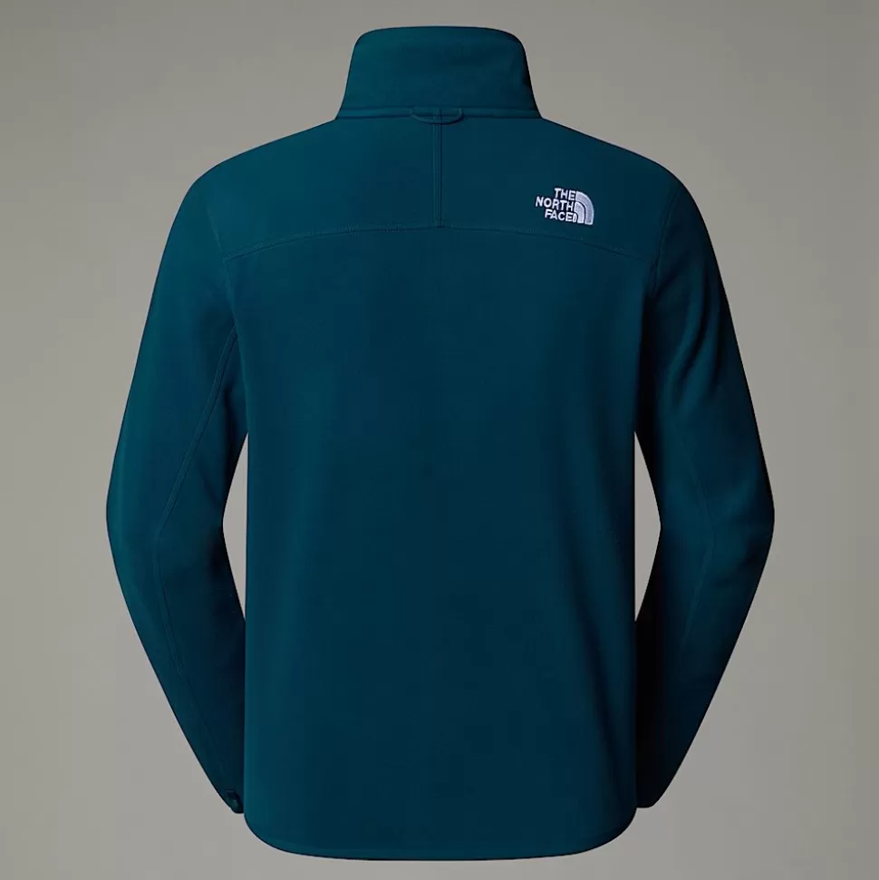 The North Face Forro Polar Con Cremallera Integral 100 Glacier Para Hombre Midnight Petrol Best