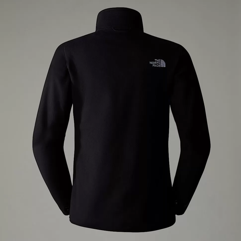 The North Face Forro Polar Con Cremallera Integral 100 Glacier Para Mujer TNF Black-NPF New