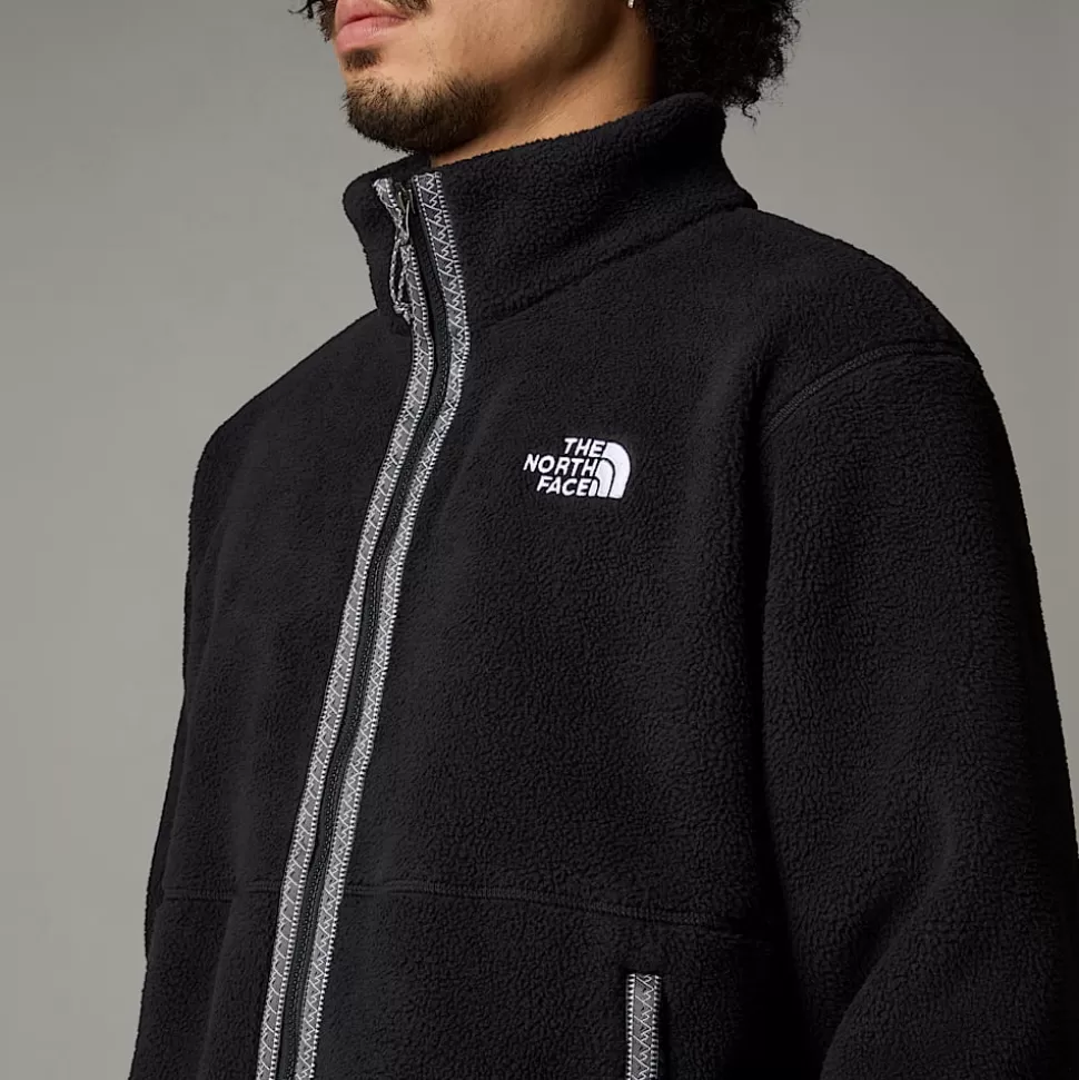 The North Face Forro Polar Con Cremallera Integral TNF Fleeski Para Hombre TNF Black Best Sale
