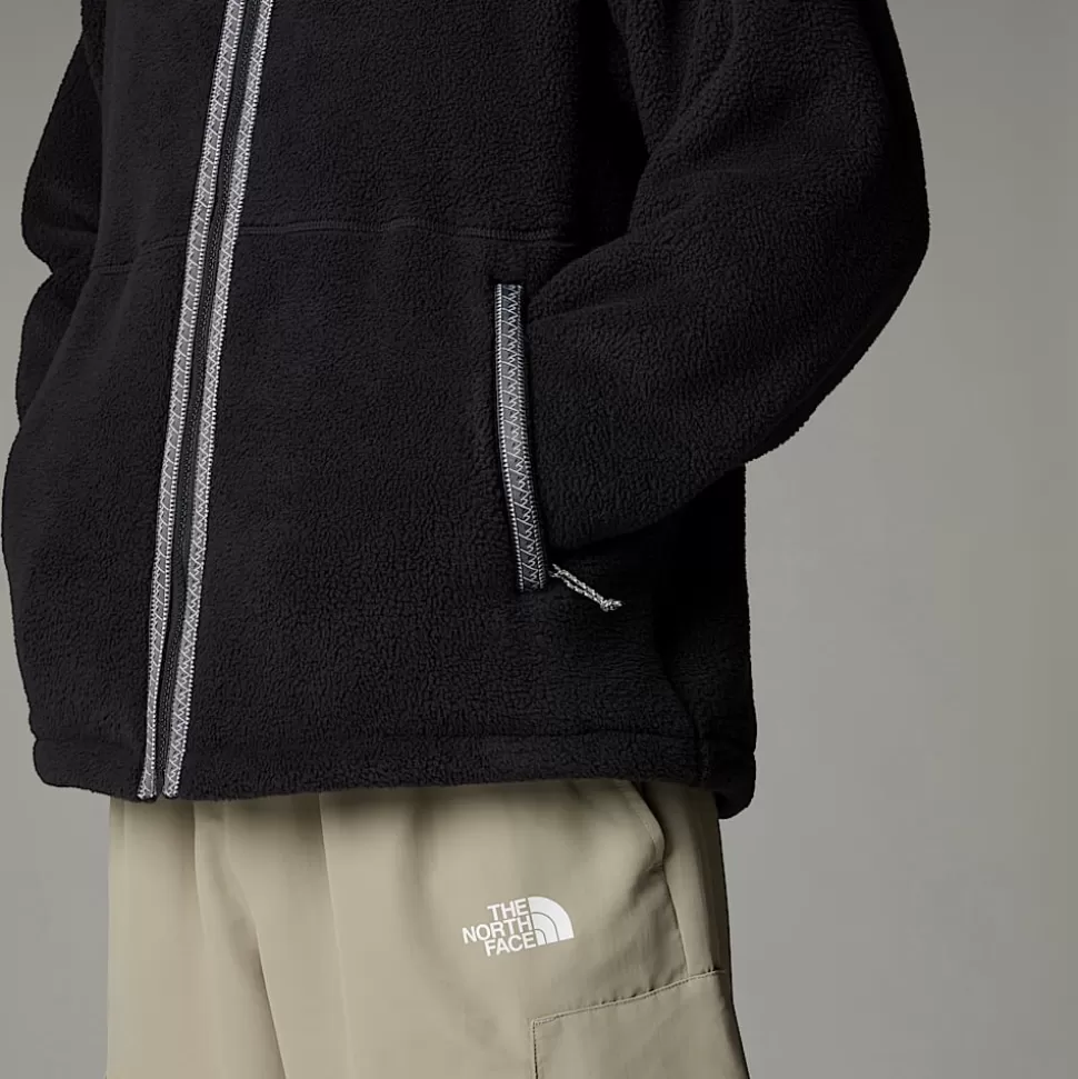 The North Face Forro Polar Con Cremallera Integral TNF Fleeski Para Hombre TNF Black Best Sale