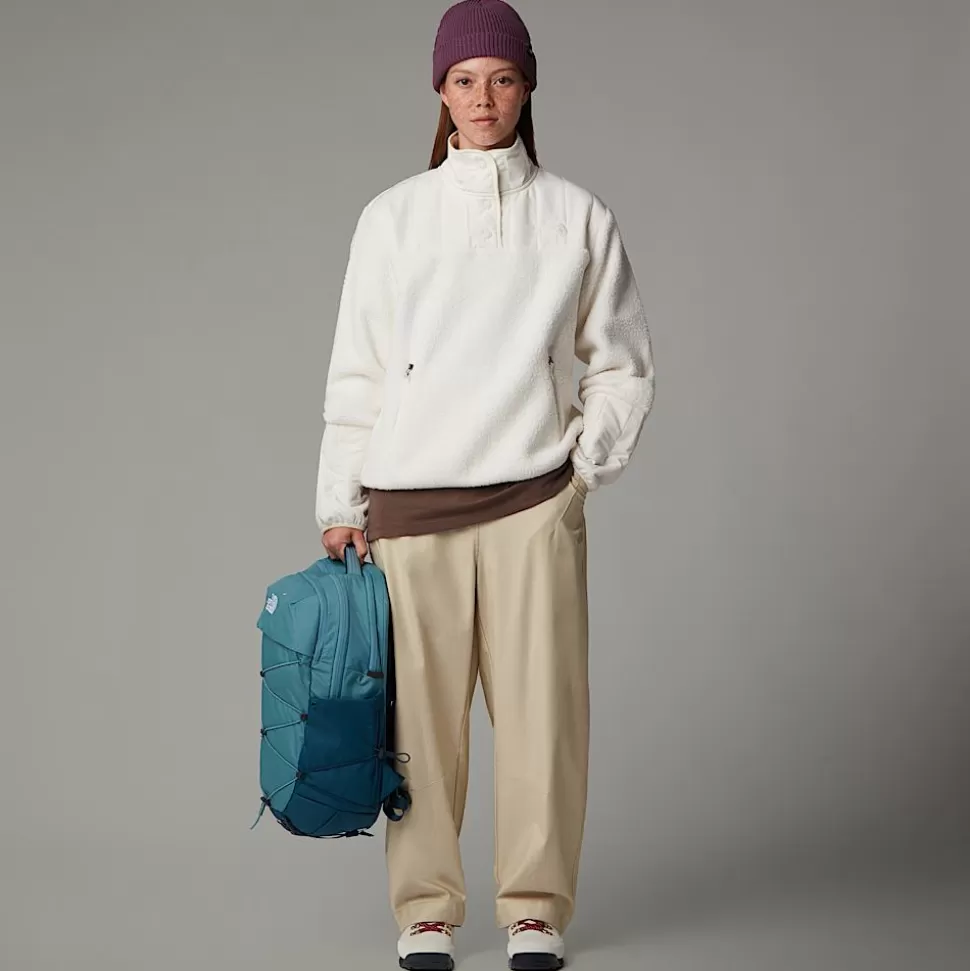 The North Face Forro Polar Con Cuello De 1/4 Cragmont Para Mujer White Dune Discount
