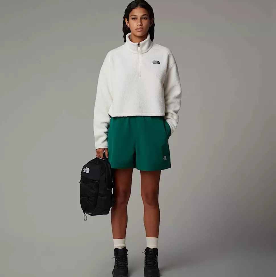 The North Face Forro Polar Corto High Pile Para Mujer White Dune Store