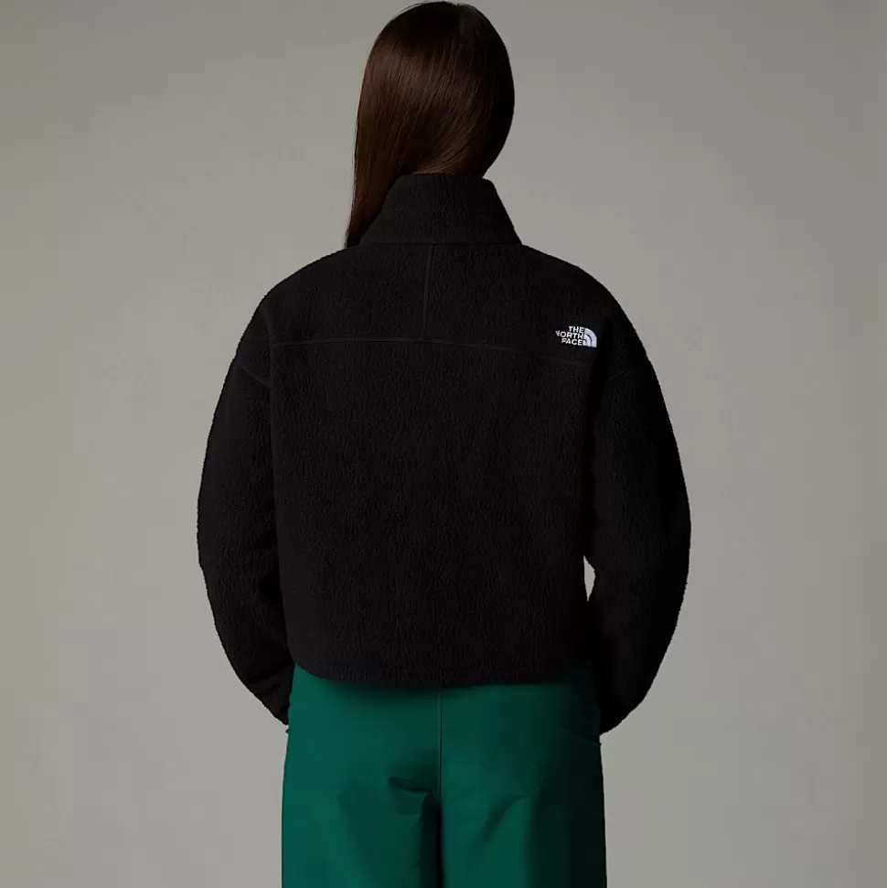 The North Face Forro Polar Corto High Pile Para Mujer TNF Black-NPF Sale