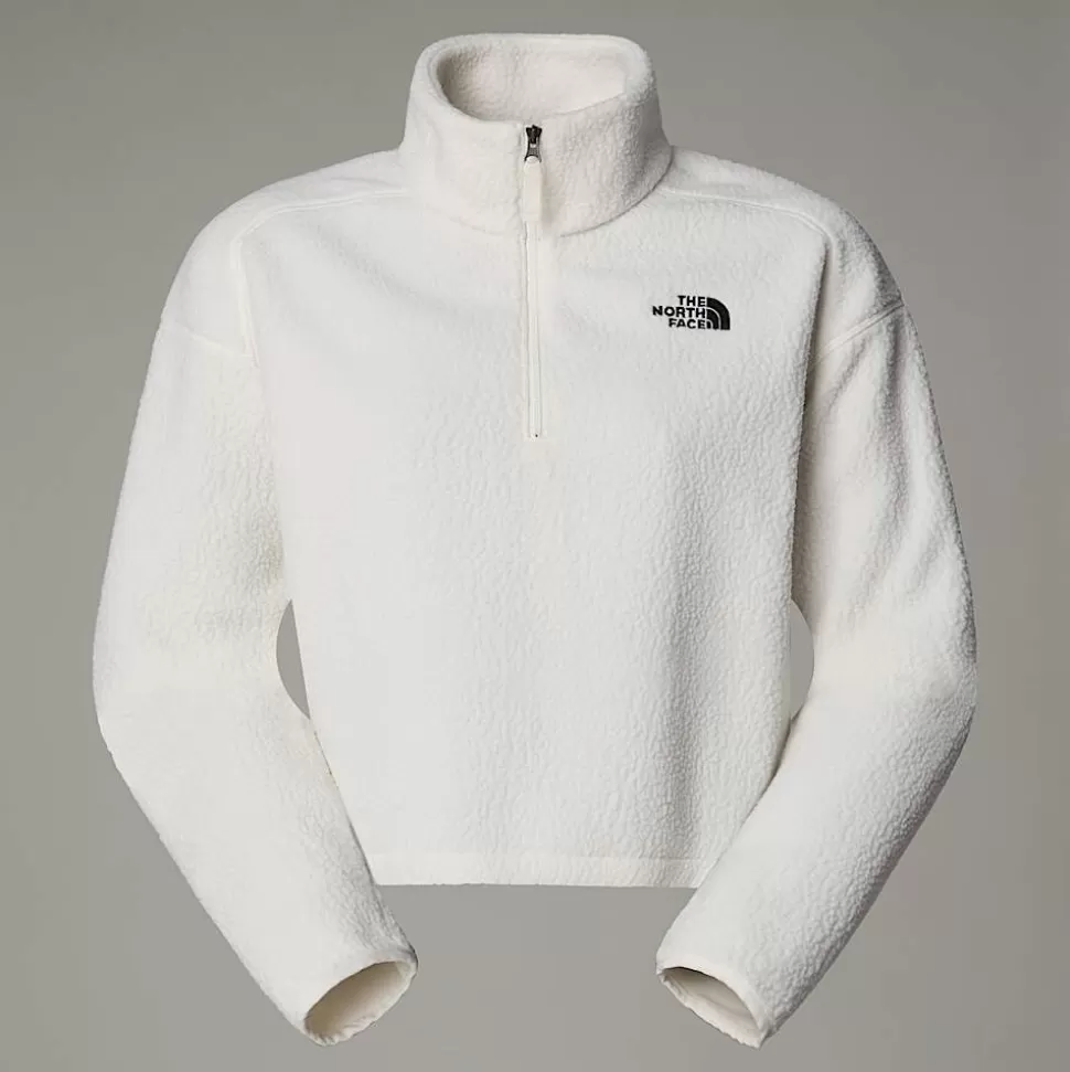 The North Face Forro Polar Corto High Pile Para Mujer White Dune Store
