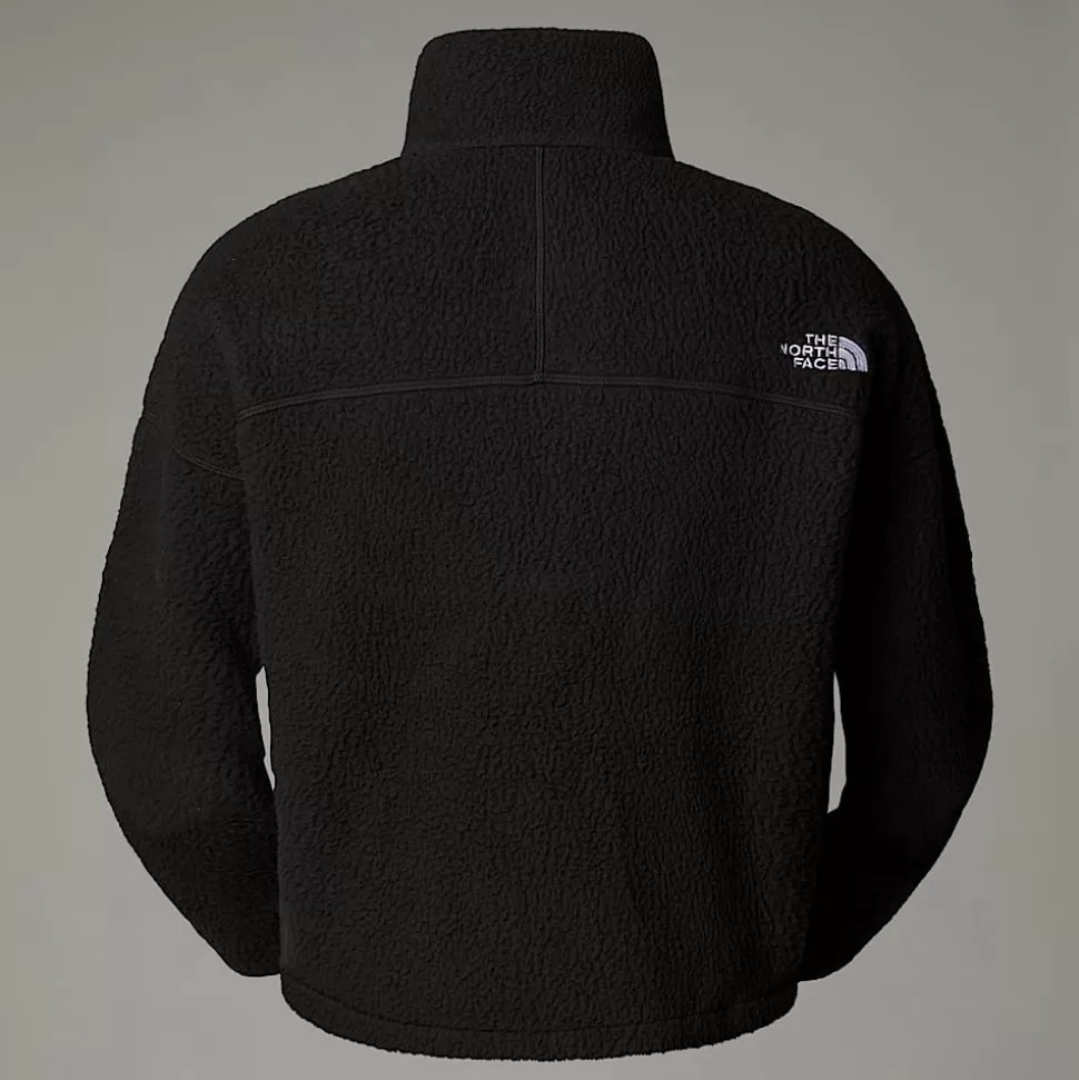 The North Face Forro Polar Corto High Pile Para Mujer TNF Black-NPF Sale