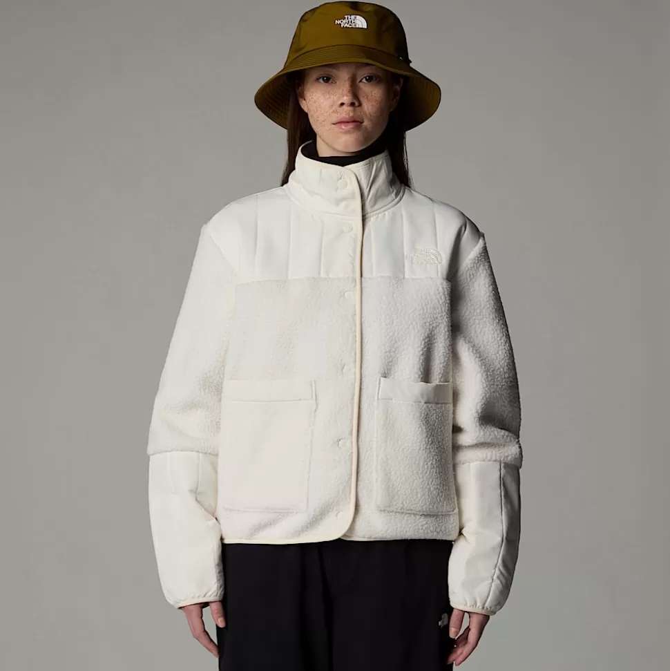 The North Face Forro Polar Cragmont Para Mujer White Dune Store