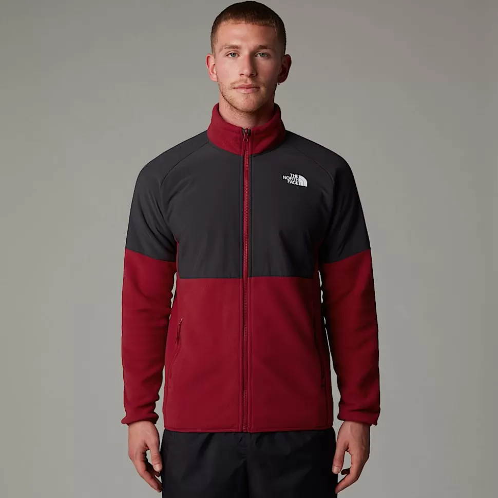 The North Face Forro Polar De Peso Grueso Con Cremallera Integral Glacier Para Hombre Garnet Red-Asphalt Grey Best Sale