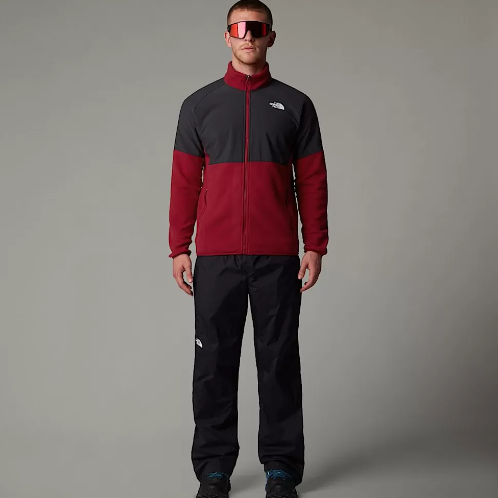 The North Face Forro Polar De Peso Grueso Con Cremallera Integral Glacier Para Hombre Garnet Red-Asphalt Grey Best Sale