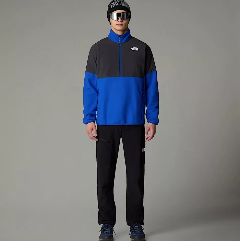 The North Face Forro Polar De Peso Grueso Con Media Cremallera Glacier Para Hombre TNF Blue-Asphalt Grey Outlet