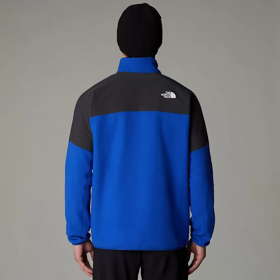 The North Face Forro Polar De Peso Grueso Con Media Cremallera Glacier Para Hombre TNF Blue-Asphalt Grey Outlet