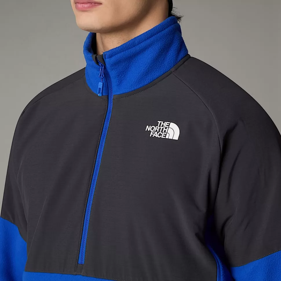 The North Face Forro Polar De Peso Grueso Con Media Cremallera Glacier Para Hombre TNF Blue-Asphalt Grey Outlet