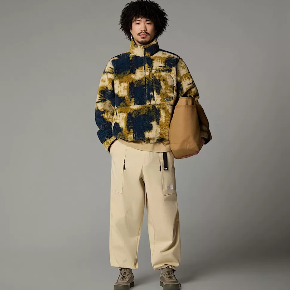 The North Face Forro Polar Extreme Pile Para Hombre Midnight Petrol TNF Bleach Dye Print-TNF Black Sale