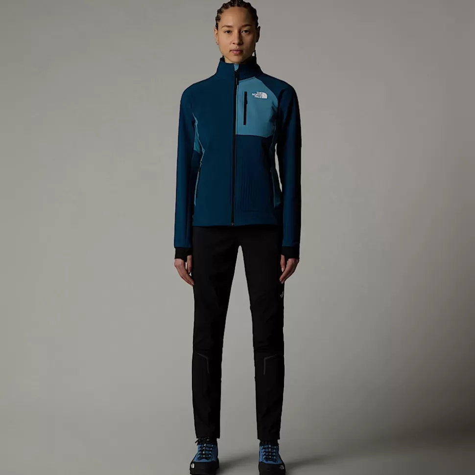 The North Face Forro Polar Highball Para Mujer Midnight Petrol-Algae Blue Outlet