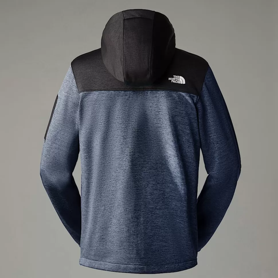 The North Face Forro Polar Técnico Con Capucha Emilio SHADY BLUE DARK HEATHER/TNF BLACK HEATHER New