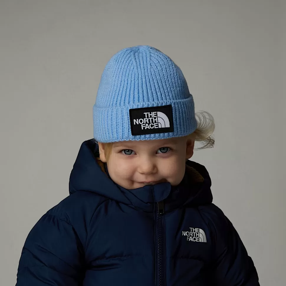 The North Face Gorro Con Logotipo Encuadrado Para Bebés Cornflower Shop