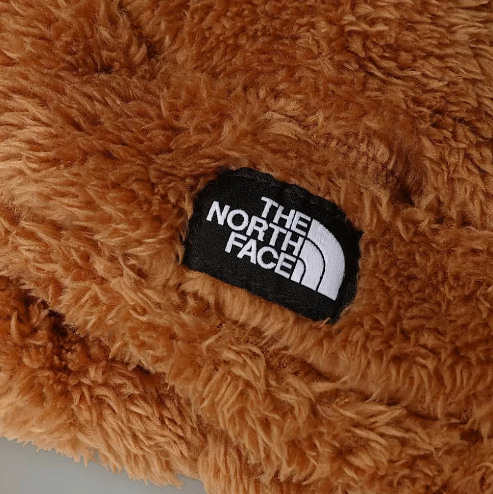 The North Face Gorro Con Orejitas De Oso Suave Oso Para Bebés UTILITY BROWN New