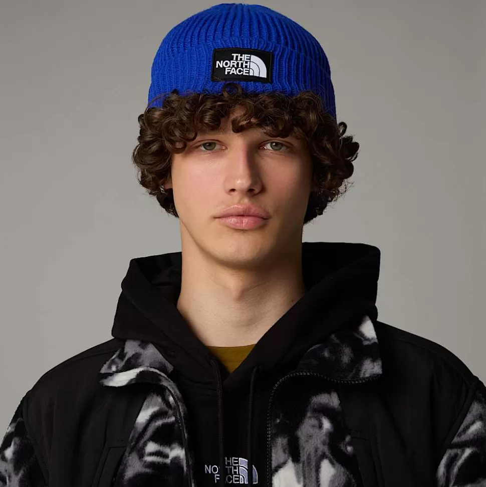 The North Face Gorro De Punto Elástico Con Borde Y Logotipo De TNF TNF Blue Outlet