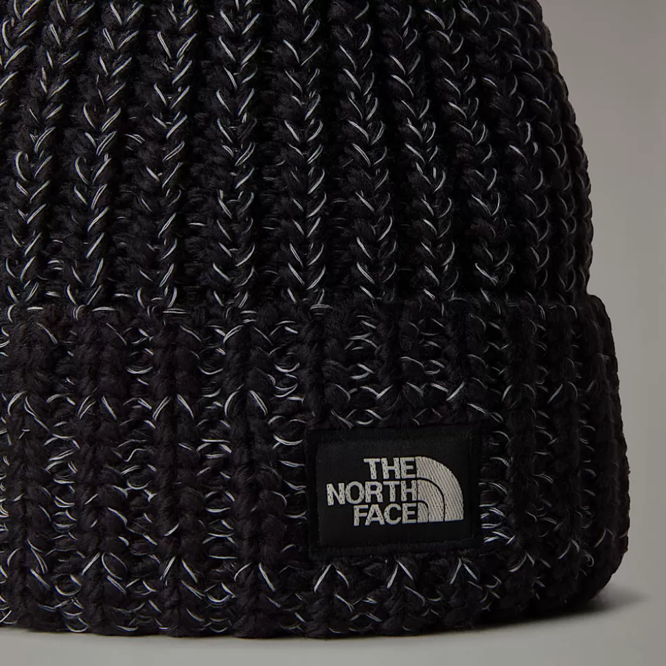 The North Face Gorro De Punto Grueso Cálido Cabin TNF Black-TNF White Dune Cheap