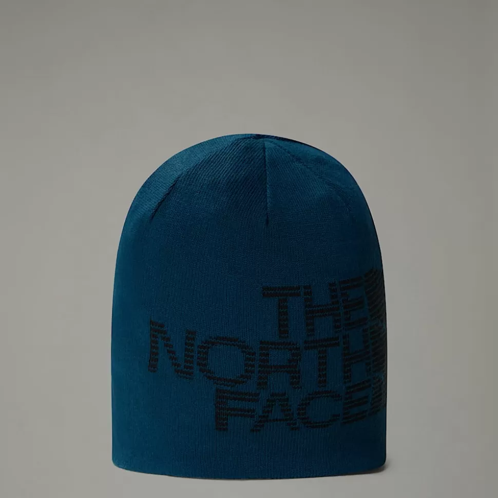 The North Face GORRO REVERSIBLE HIGHLINE Midnight Petrol-TNF Black Best Sale