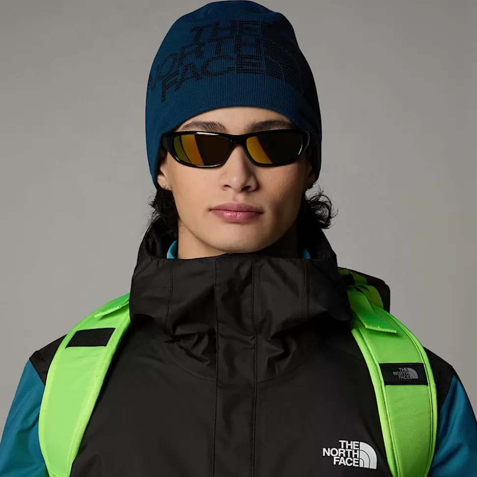 The North Face GORRO REVERSIBLE HIGHLINE Midnight Petrol-TNF Black Best Sale