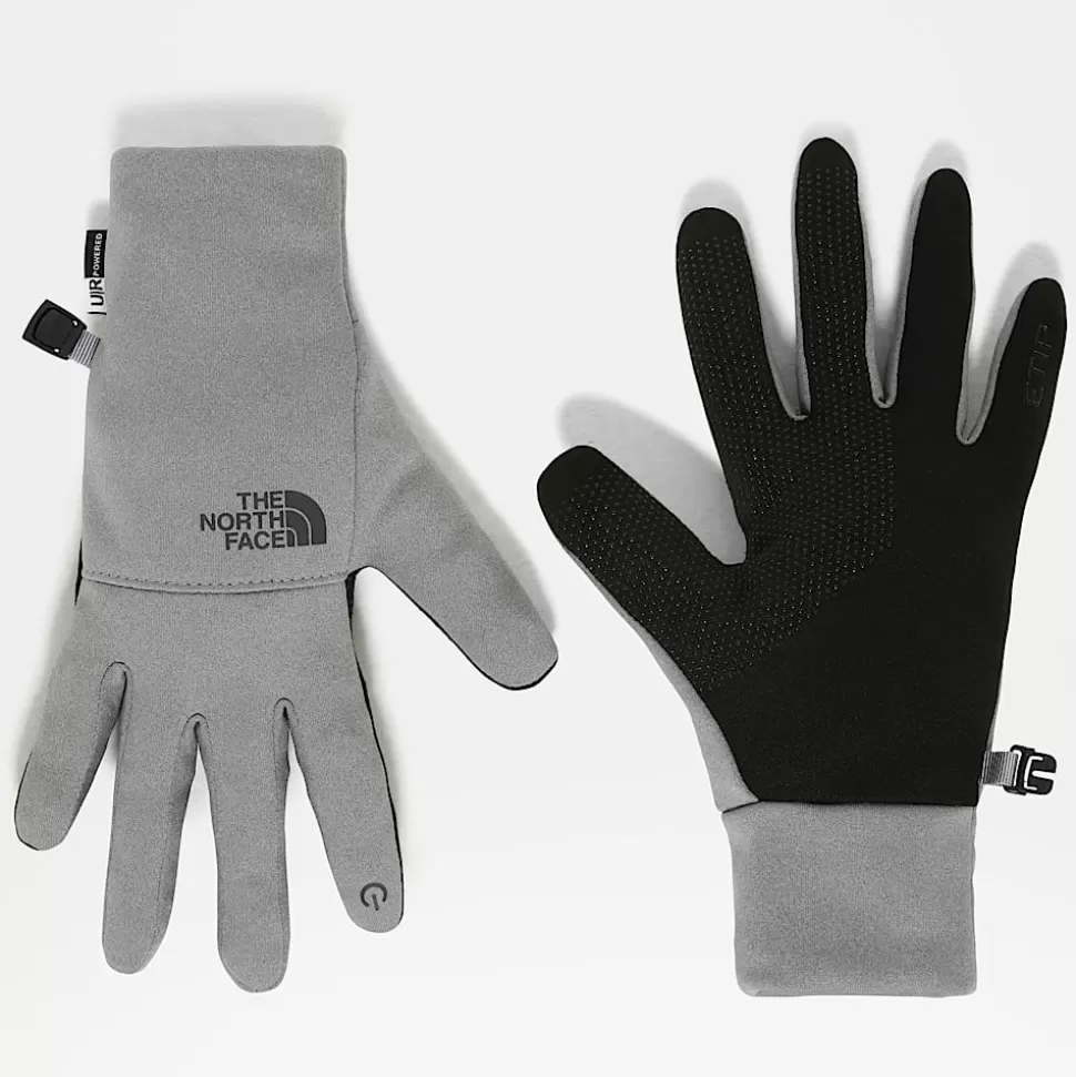 The North Face Guantes Reciclados Etip™ Para Mujer TNF Medium Grey Heather Sale