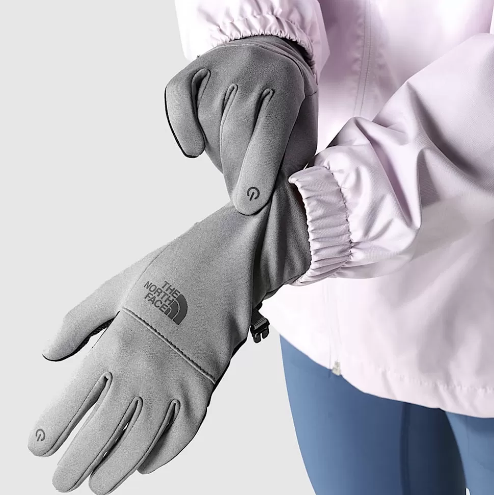 The North Face Guantes Reciclados Etip™ Para Mujer TNF Medium Grey Heather Sale