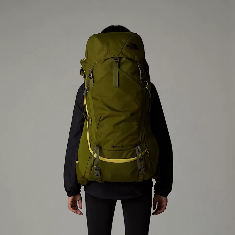 The North Face Macuto De Senderismo Terra De 45 Litros Para Jóvenes Forest Olive-New Taupe Green-NPF Online