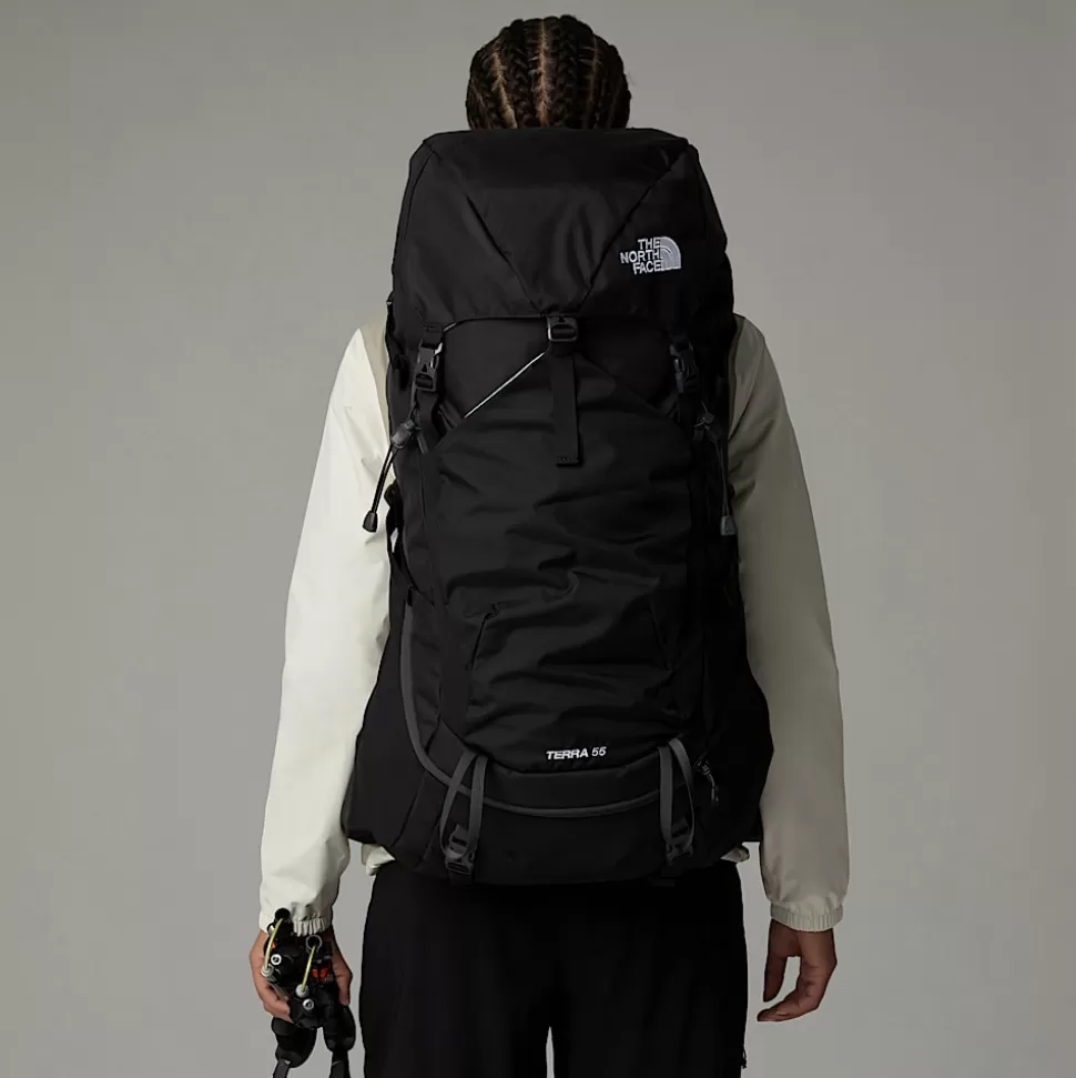 The North Face Macuto De Senderismo Terra De 55 Litros TNF Black-Asphalt Grey-NPF Clearance