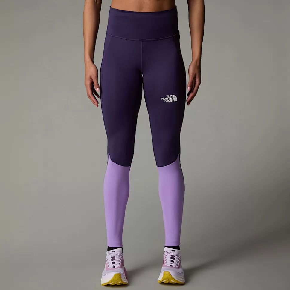 The North Face Mallas De Correr Trail Run Para Mujer Eternal Purple-Purple Granite Fashion