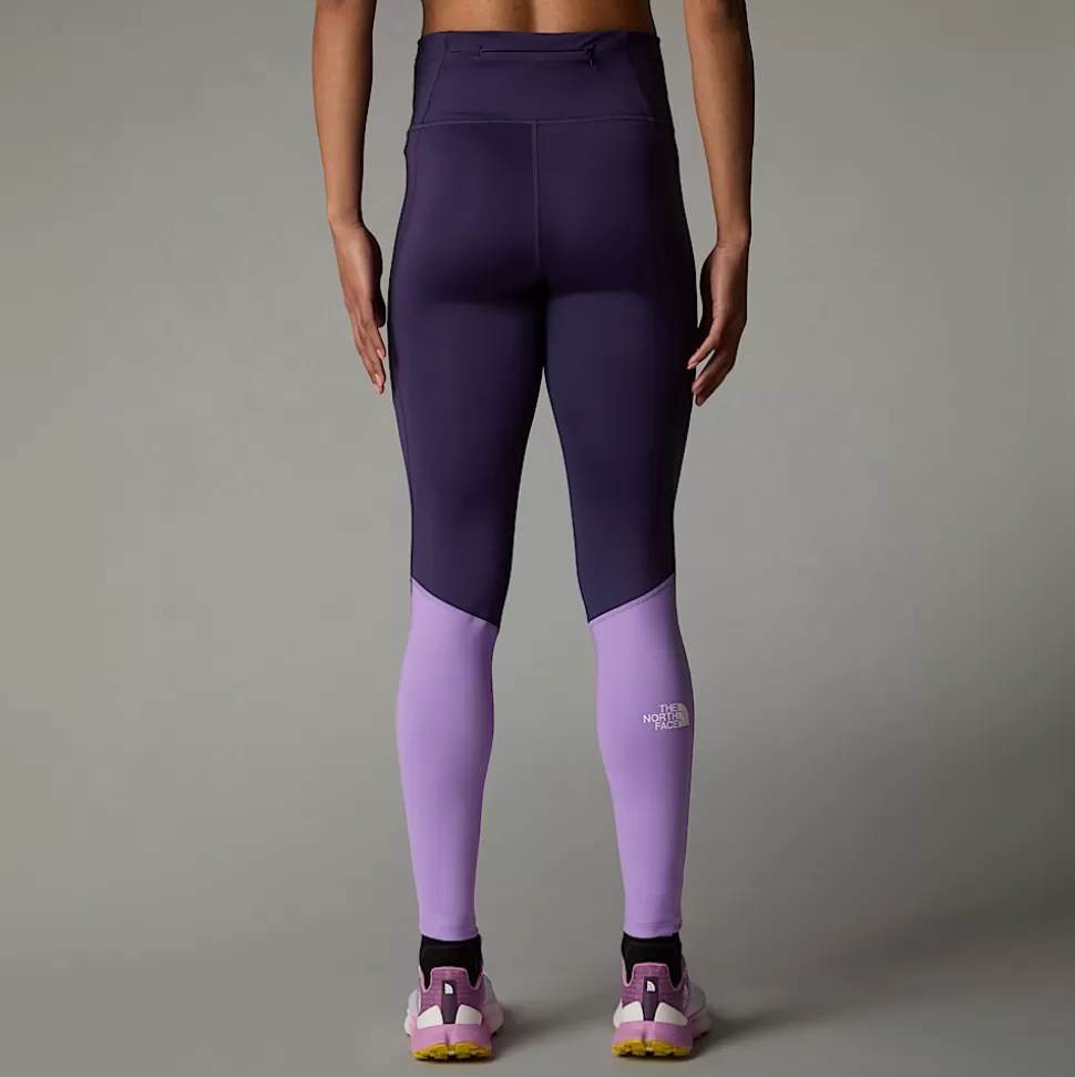 The North Face Mallas De Correr Trail Run Para Mujer Eternal Purple-Purple Granite Fashion