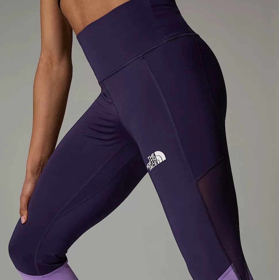 The North Face Mallas De Correr Trail Run Para Mujer Eternal Purple-Purple Granite Fashion