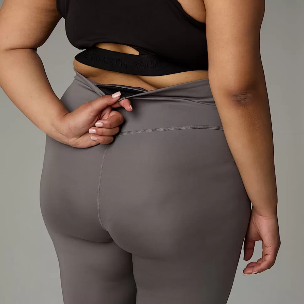 The North Face Mallas De Talle Alto De 7/8 Flex De Talla Grande Para Mujer Smoked Pearl Hot