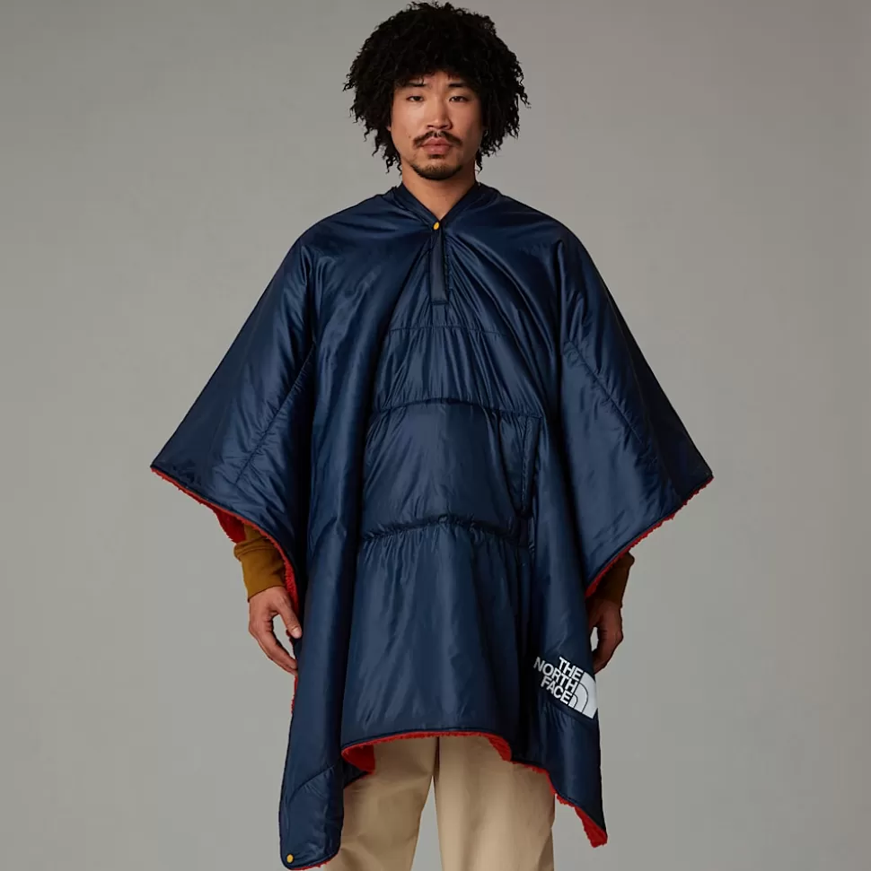 The North Face Manta Wawona Fuzzy Summit Navy-Rusted Bronze-NPF Hot