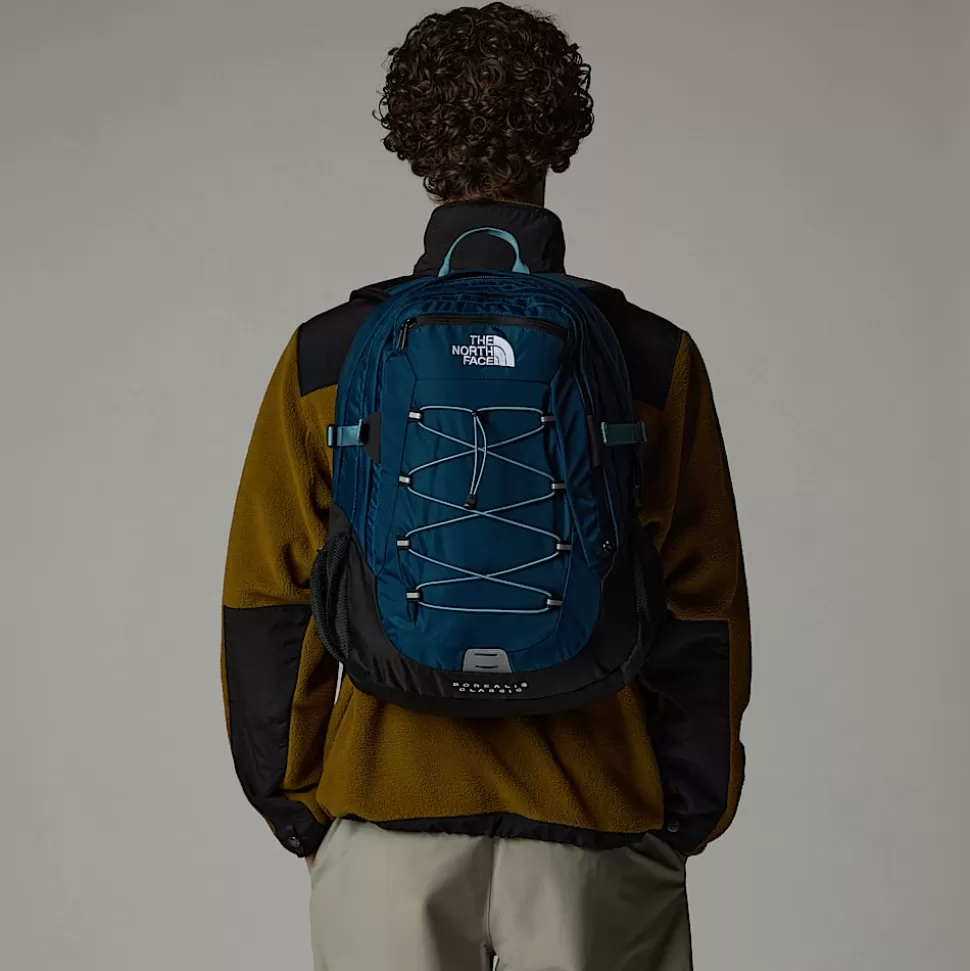 The North Face Mochila Borealis Classic Midnight Petrol-Algae Blue New