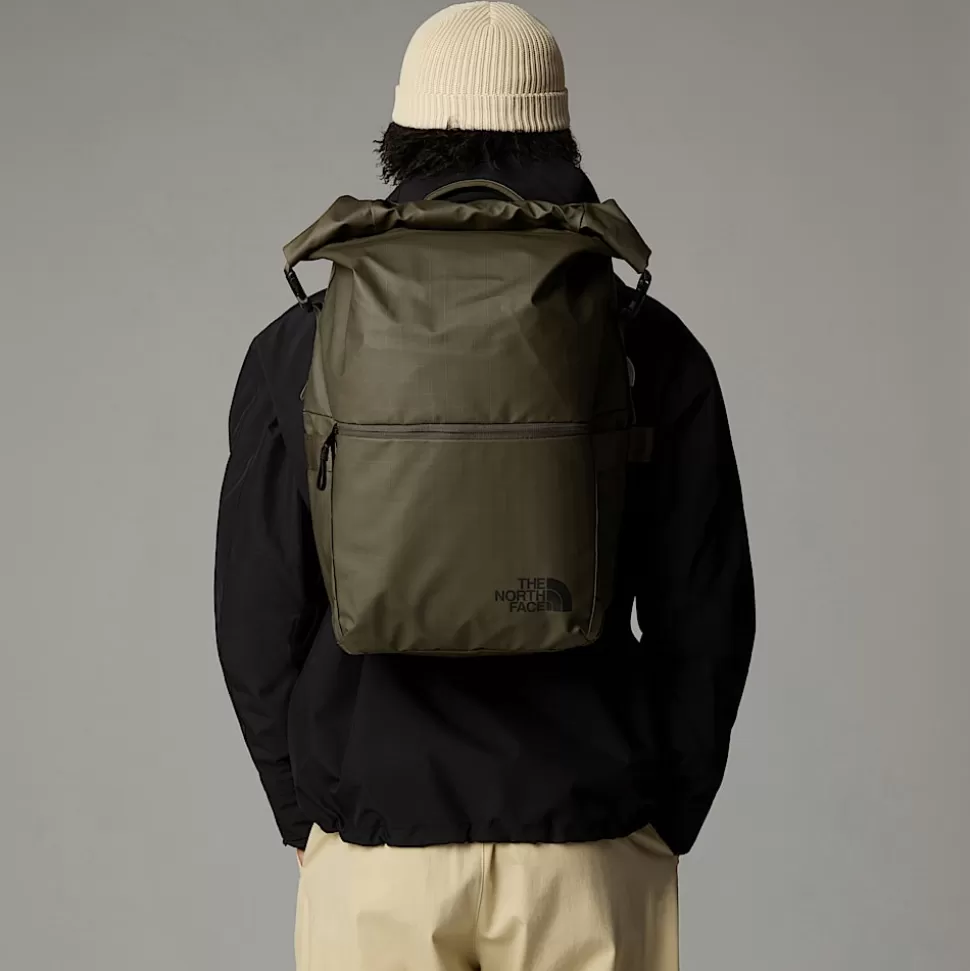 The North Face Mochila Enrollable Base Camp Voyager New Taupe Green-TNF Black-NPF Online