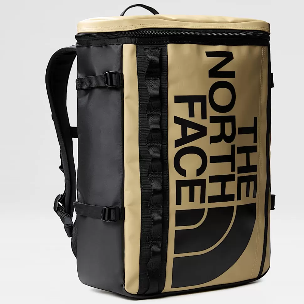 The North Face Mochila Fuse Box Base Camp Khaki Stone-TNF Black Fashion