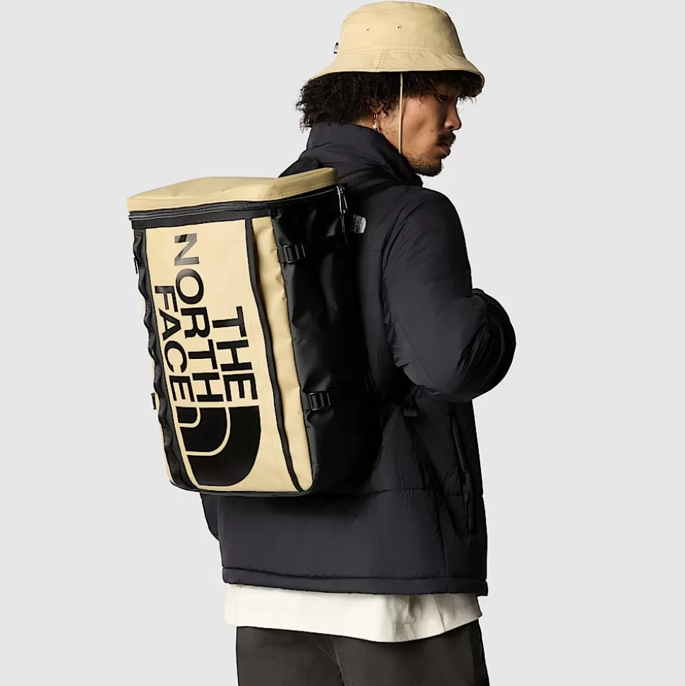 The North Face Mochila Fuse Box Base Camp Khaki Stone-TNF Black Fashion