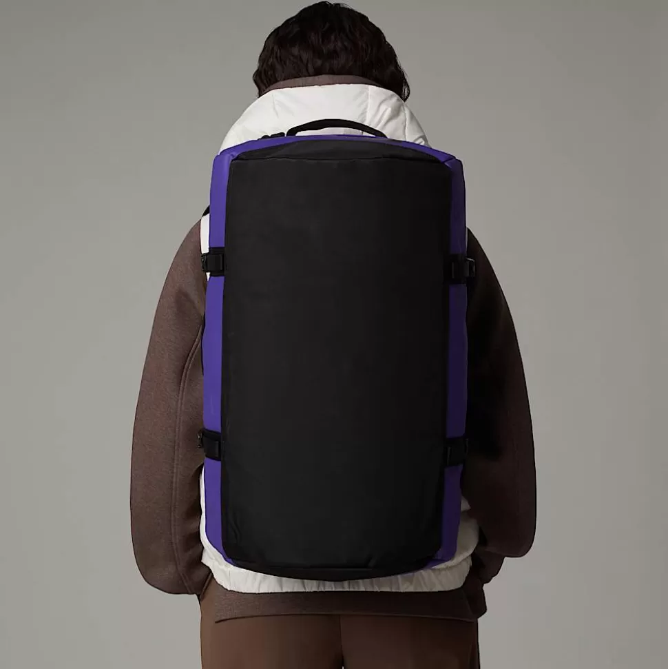The North Face Nueva Base Camp Duffel - S PEAK PURPLE-TNF BLACK New