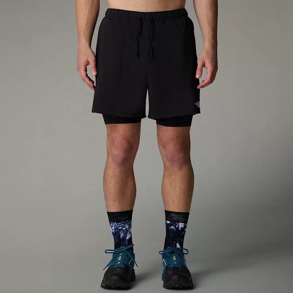 The North Face Pantalón Corto 2 En 1 Sunriser De 15,24 Cm Para Hombre TNF Black-NPF Sale