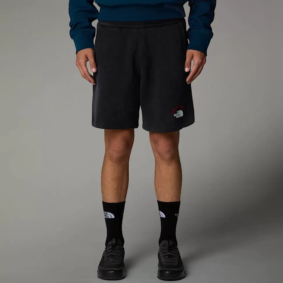 The North Face Pantalón Corto Con Estampado Gráfico Expedition System Para Hombre TNF Black Shop