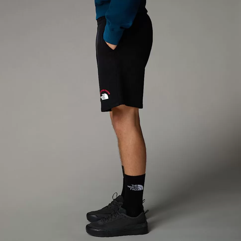 The North Face Pantalón Corto Con Estampado Gráfico Expedition System Para Hombre TNF Black Shop