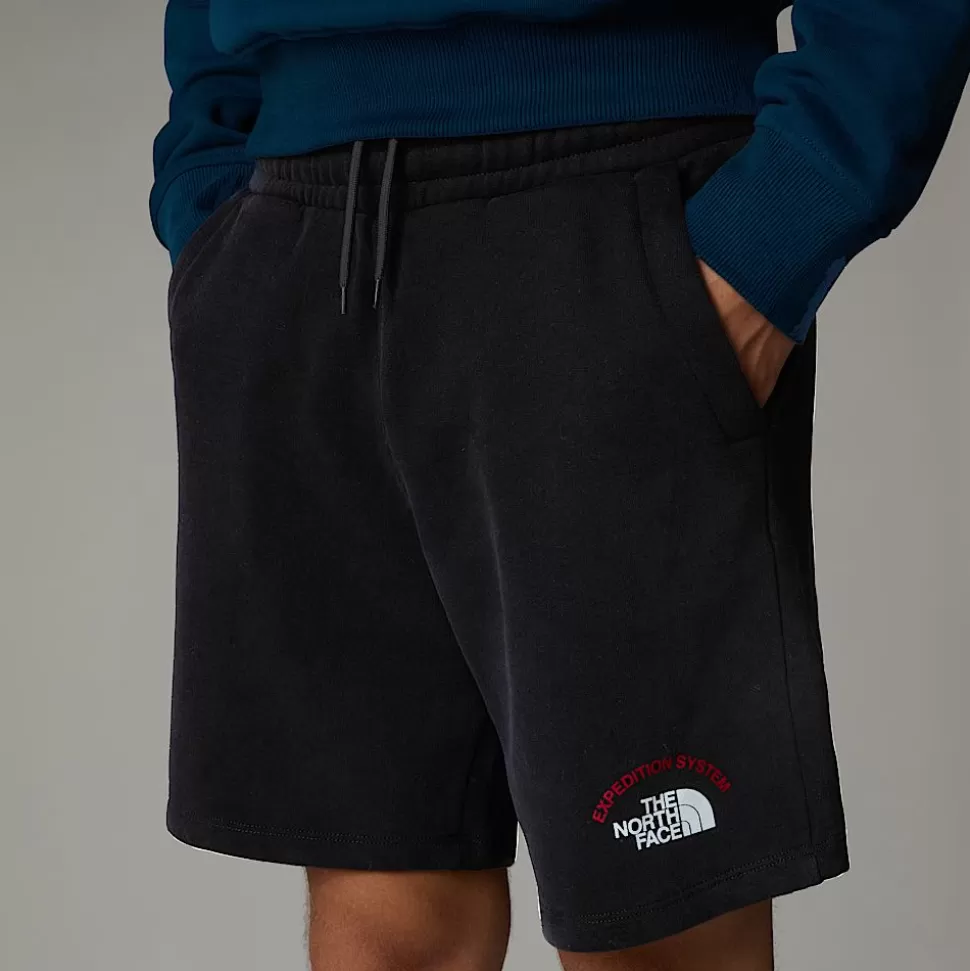 The North Face Pantalón Corto Con Estampado Gráfico Expedition System Para Hombre TNF Black Shop